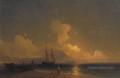 Ivan Aivazovsky la mer la nuit 1 Paysage marin